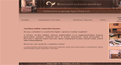 Desktop Screenshot of batomed.hu